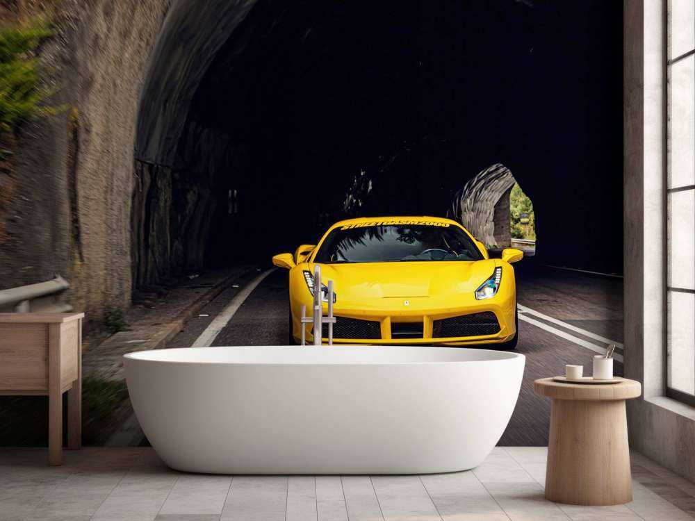 Ferrari 488 GTB op bergroute