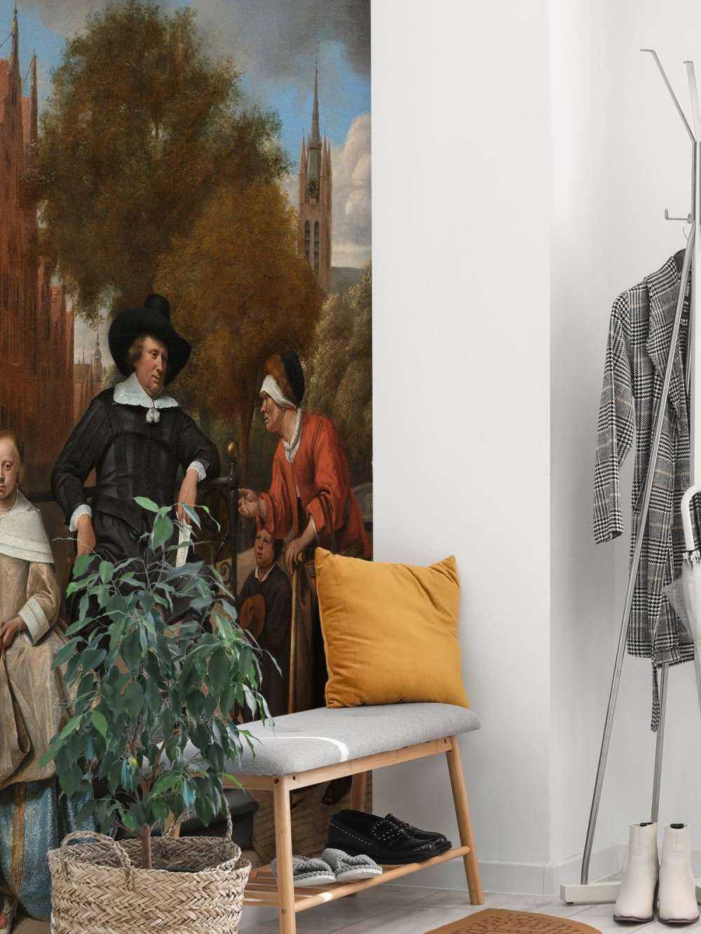 Adolf en Catharina Croeser aan de Oude Delft