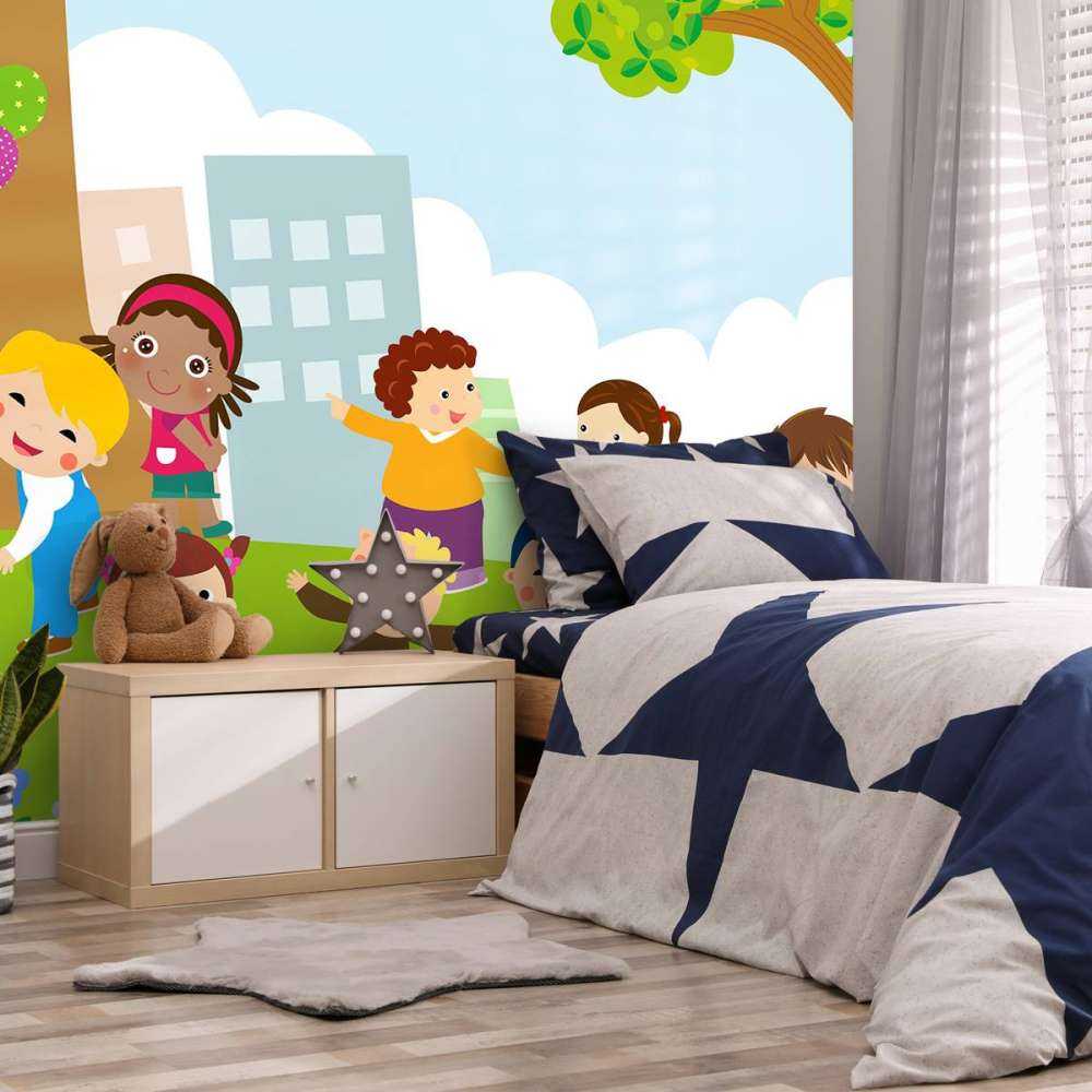 Kinderen aan het spelen