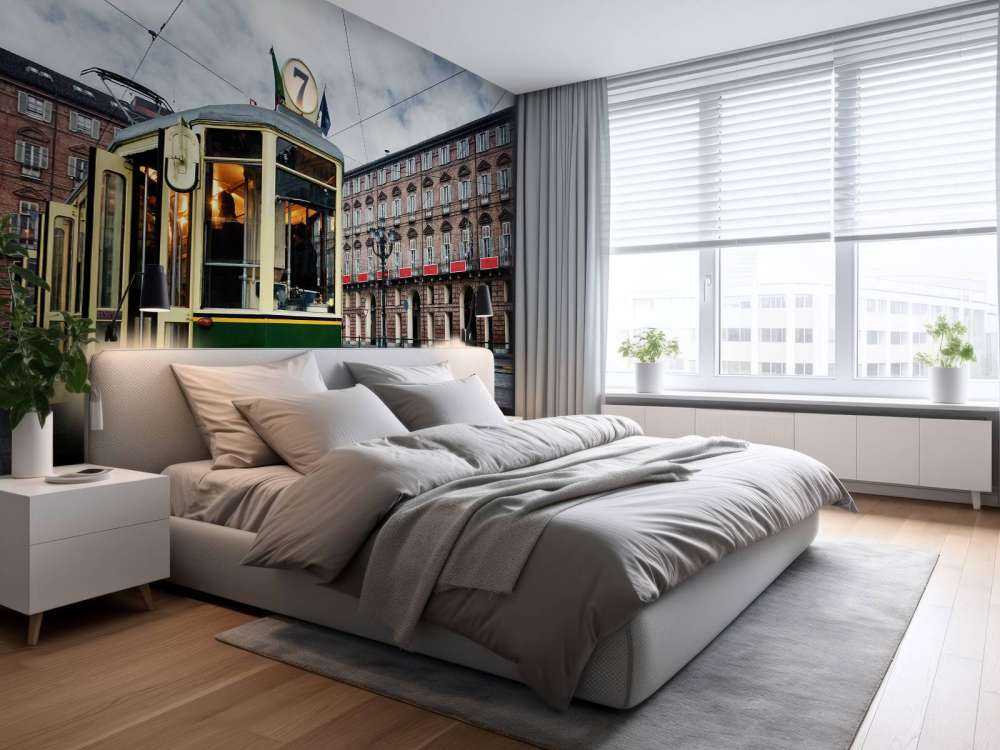 Groene tram in Turijn