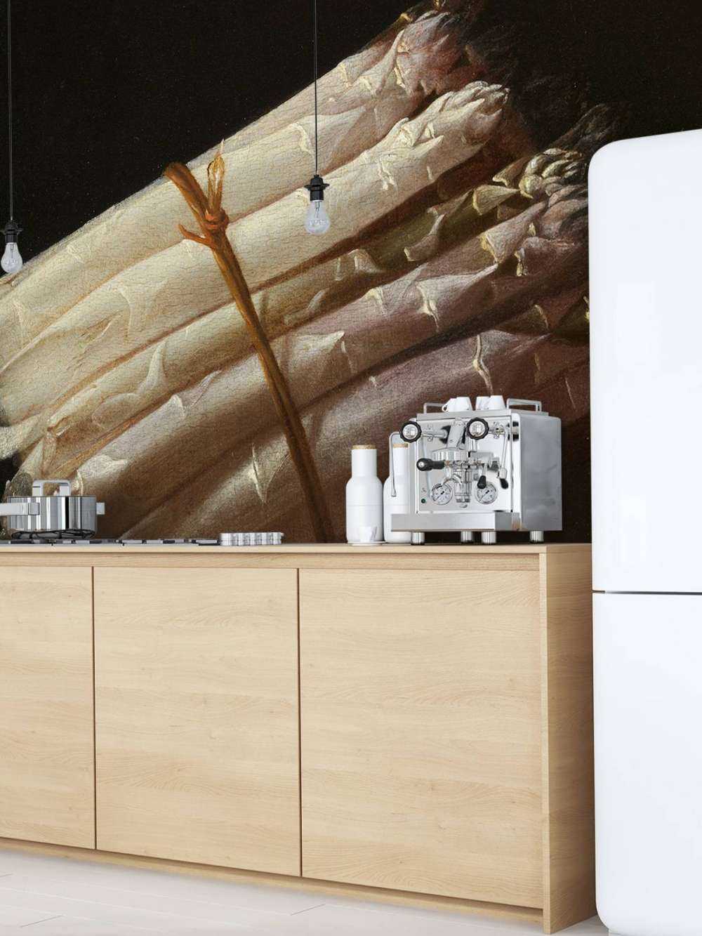 Stilleven met asperges