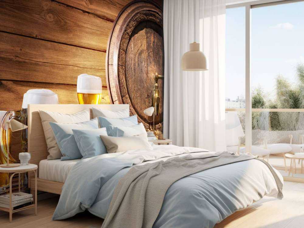 Speciaalbieren met een biervat