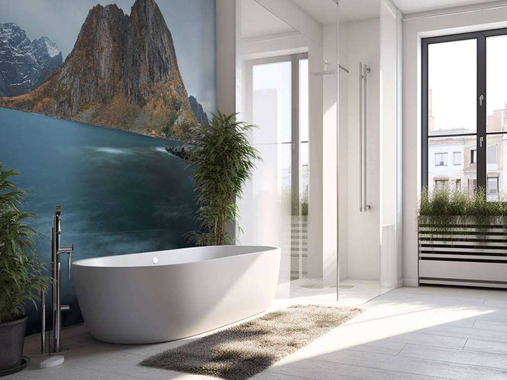 Vissers dorp in Noorwegen