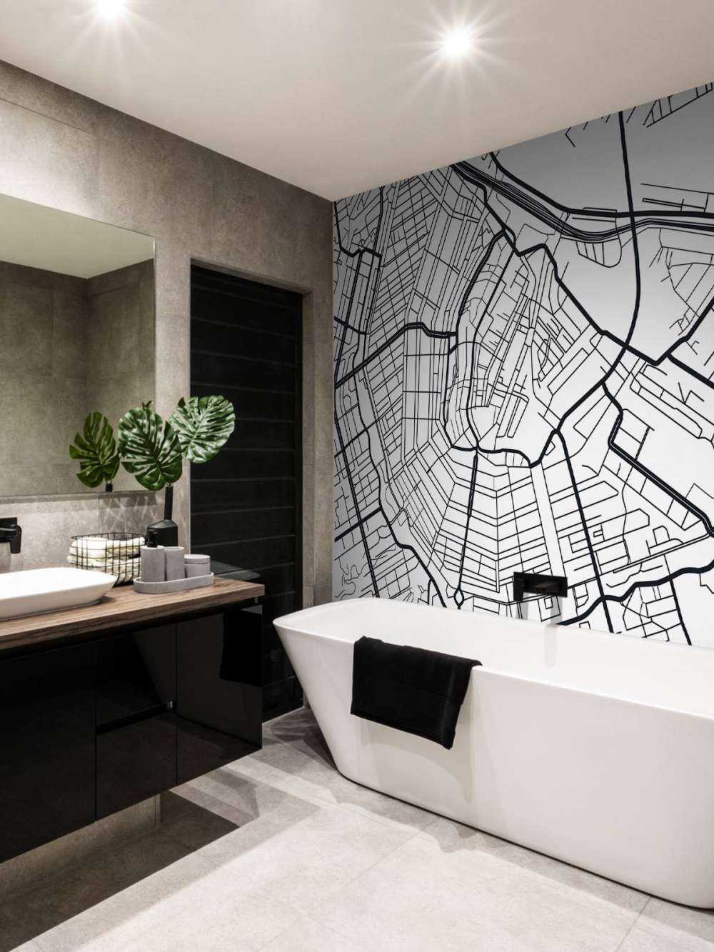 Amsterdam vector plattegrond