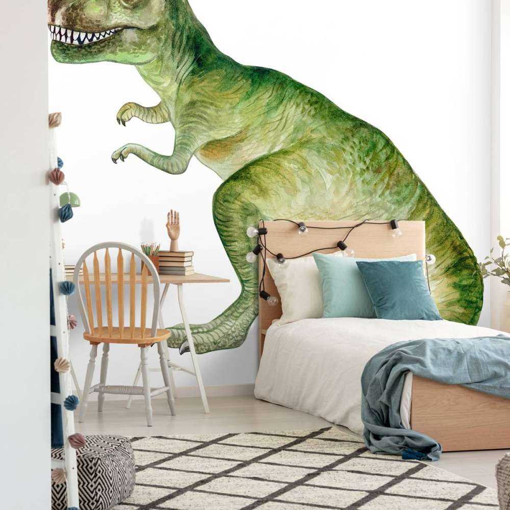 Tyrannosaurus van waterverf