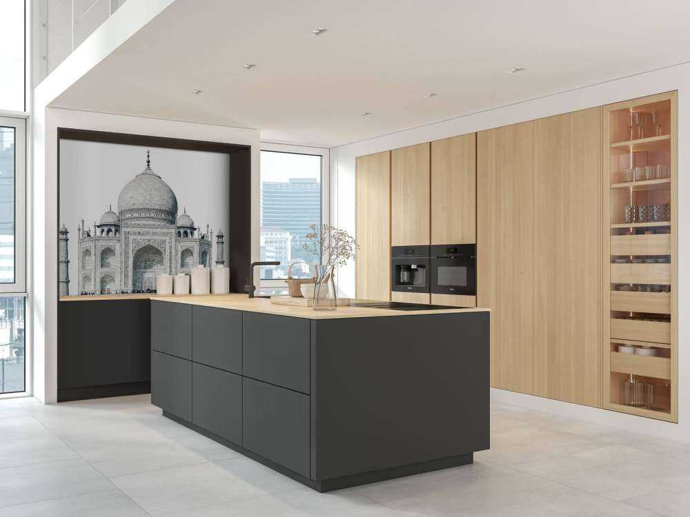 Taj Mahal in zwart-wit