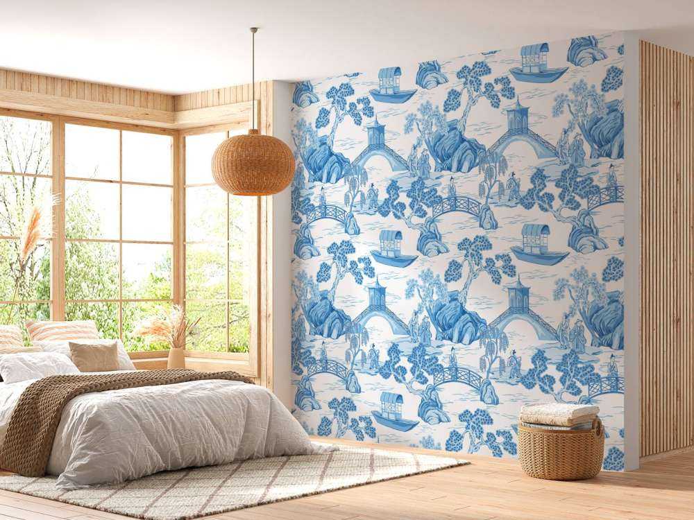 Chinese landschap patroon