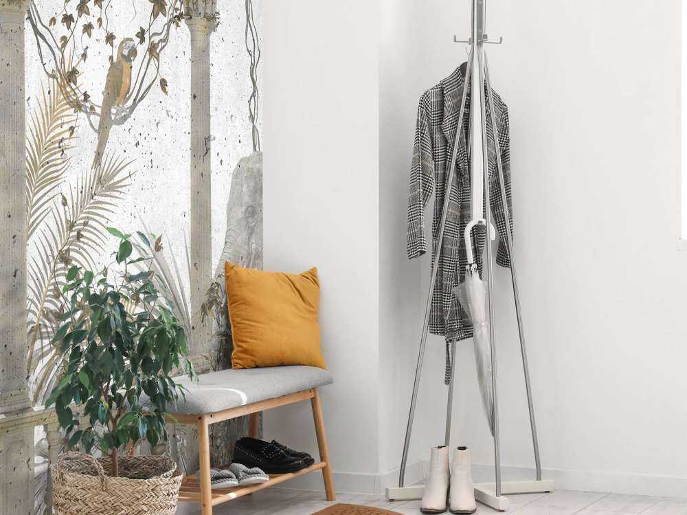 Verlaten gebouw in de jungle