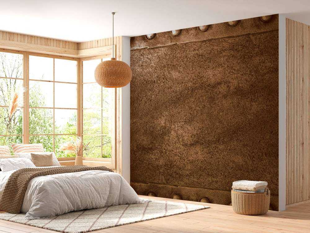 Bruine abstracte achtergrond