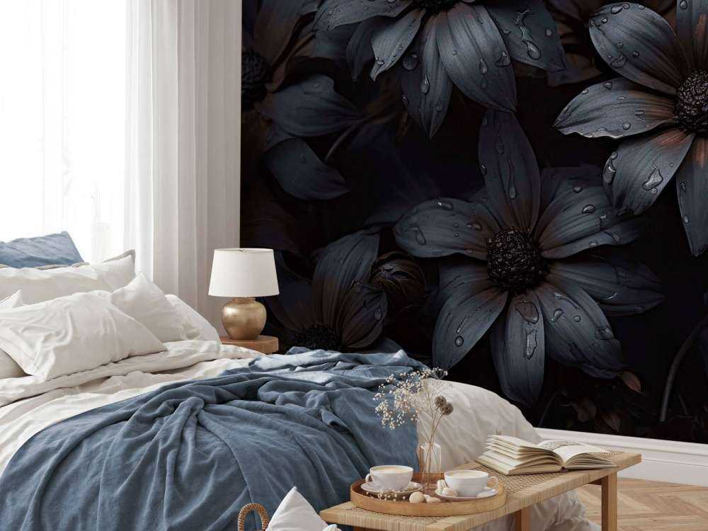 Opulent flower reverie dark mood