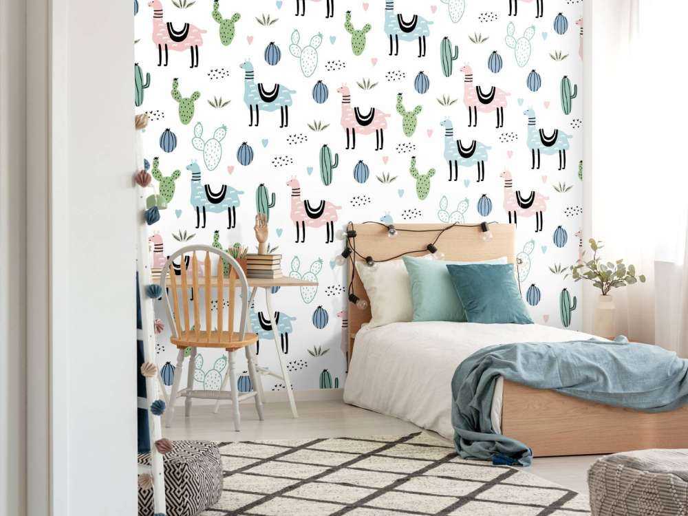 Lama’s en cactussen