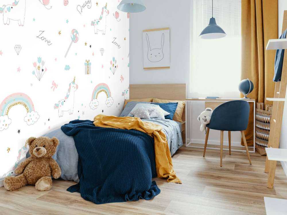 Eenhoorns, regenbogen en glitters