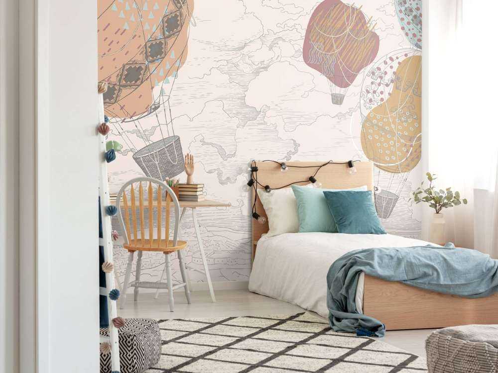 Gekleurde luchtballonnen