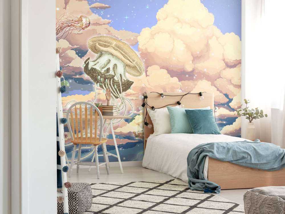 Kwallen in de wolken