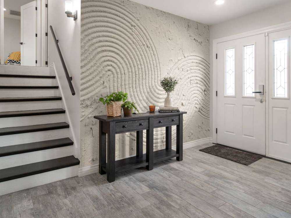 Structuur kunst in linnen