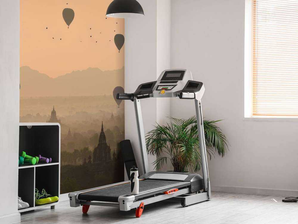 Bagan, balloons flying over ancient temples