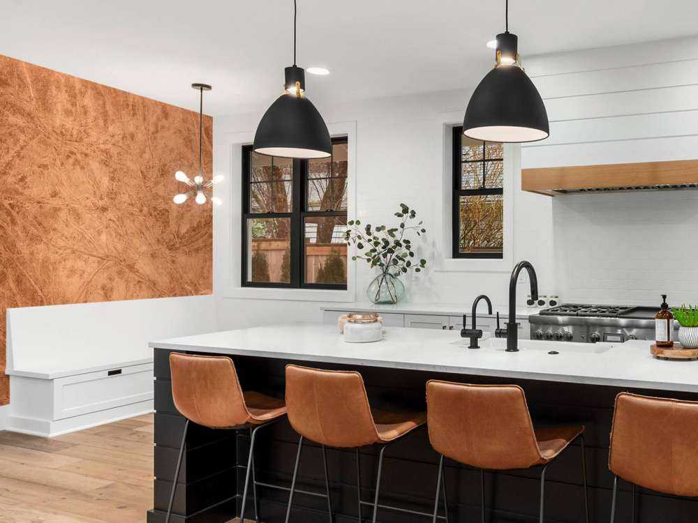 Terracotta met lijnen