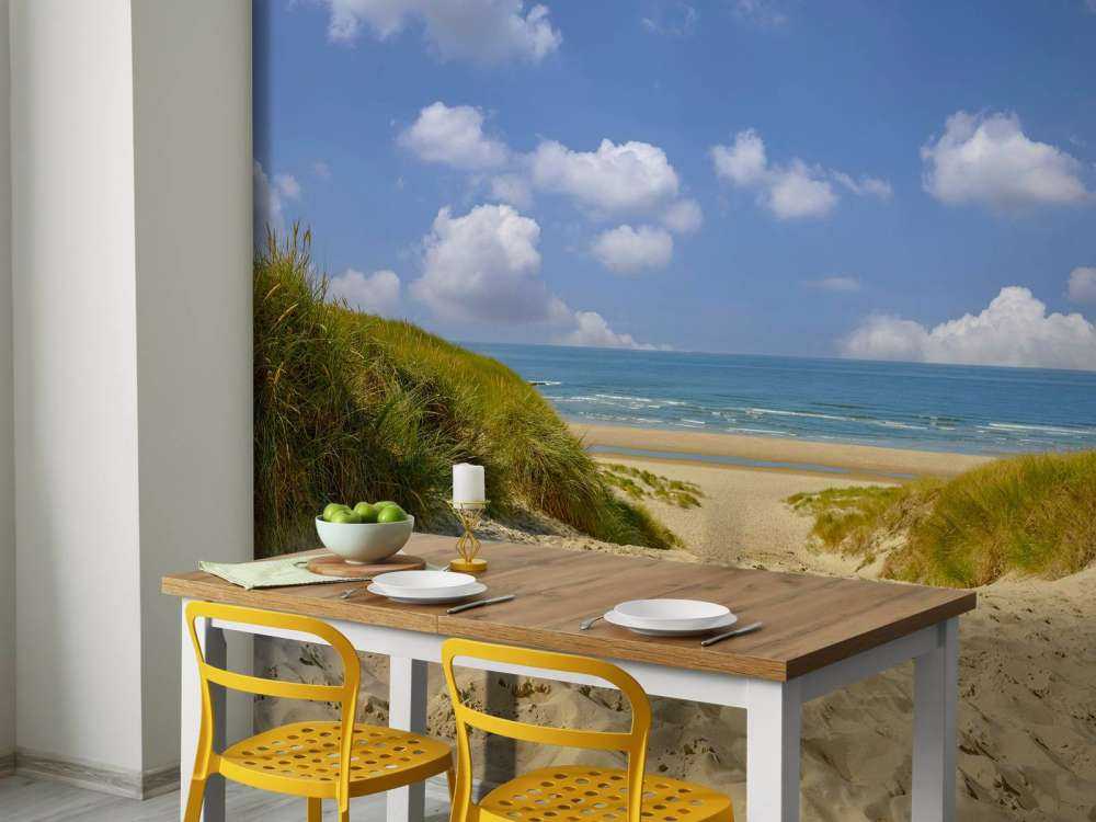 Strandopgang via de duinen