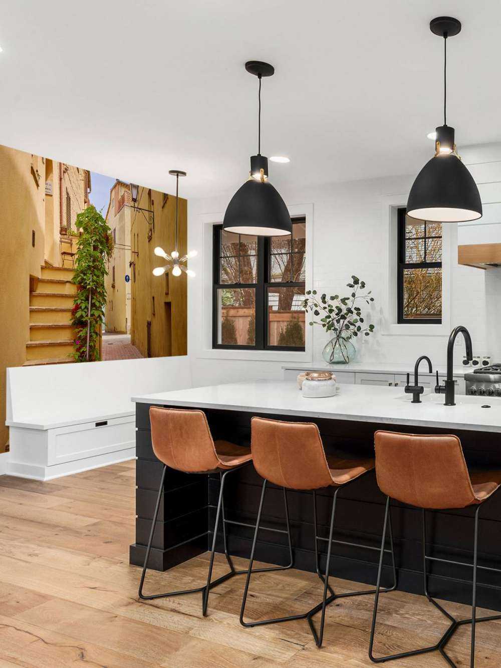 Trap in een Italiaans straatje