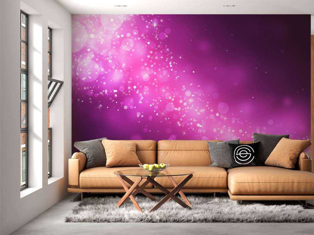 Roze glitter schitteringen