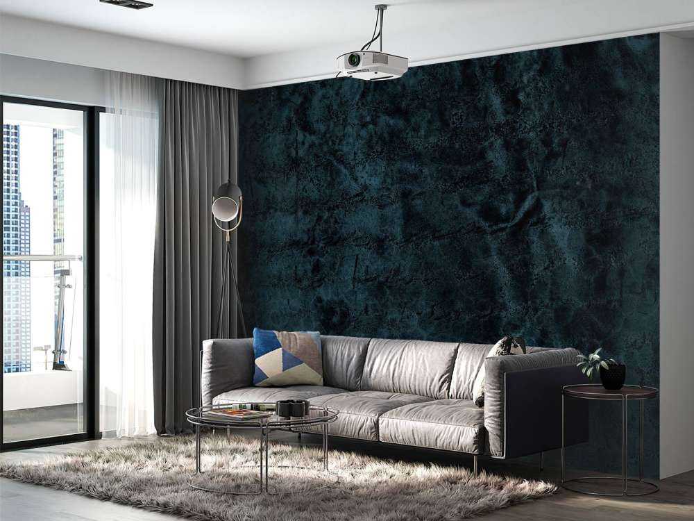 Blauw koper structuur