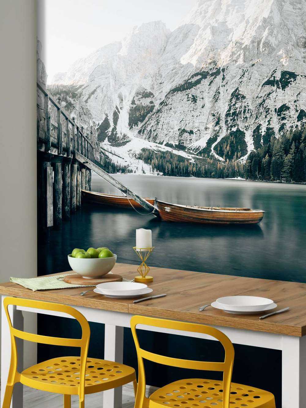 Een bevroren Lago di Braises