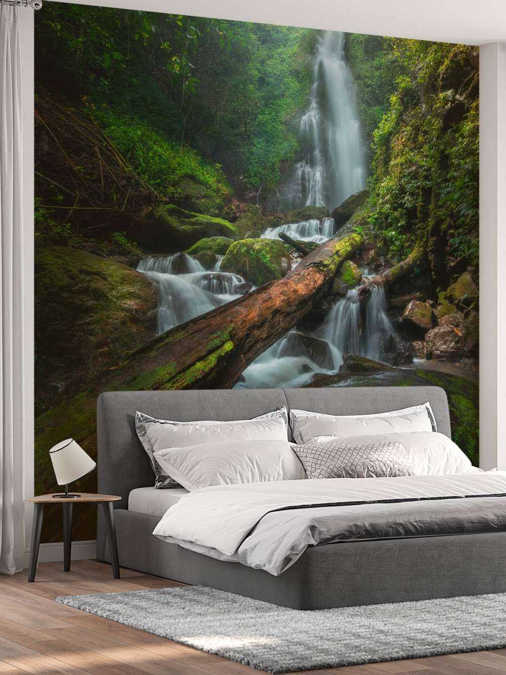 Close-up van waterval