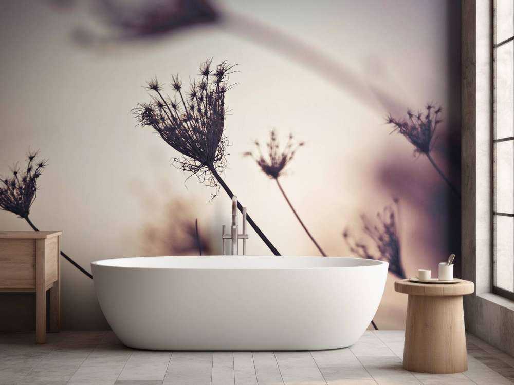 Silhouetten van planten