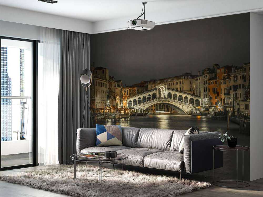 Rialtobrug in de avond