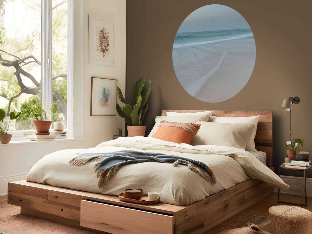 Branding bij het strand