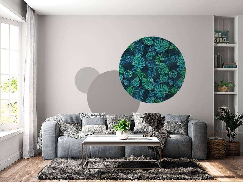 Tropische aquarel plantjes