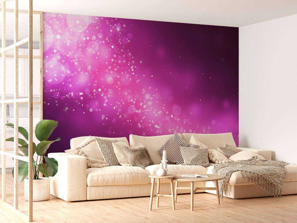 Roze glitter schitteringen