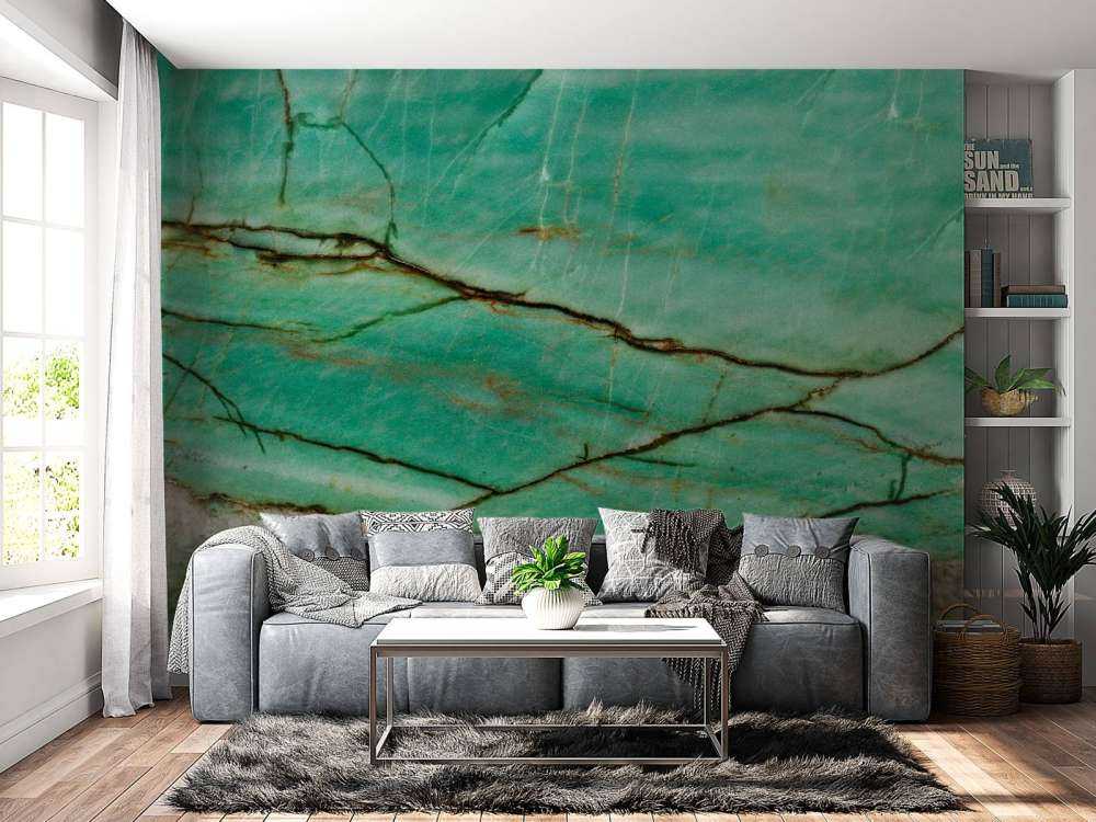 Close-up groen marmer