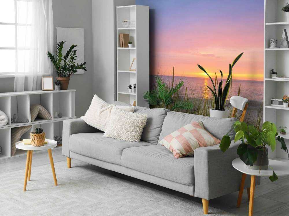 Zonsopgang aan de kust