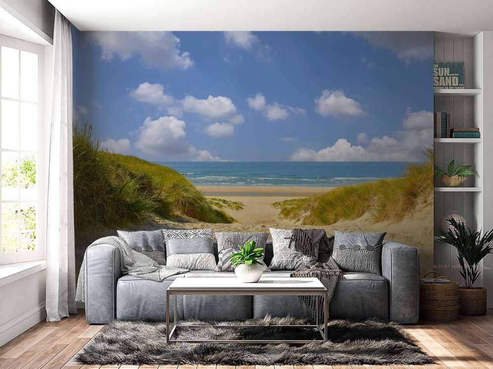 Strandopgang via de duinen