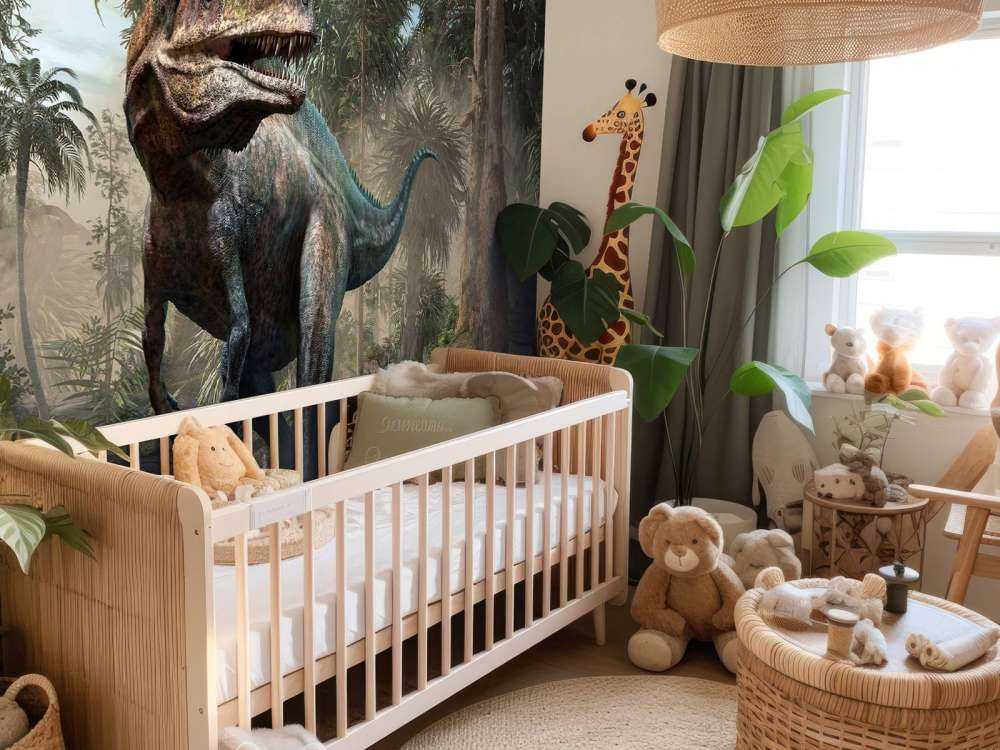 Acrocanthosaurus in het bos