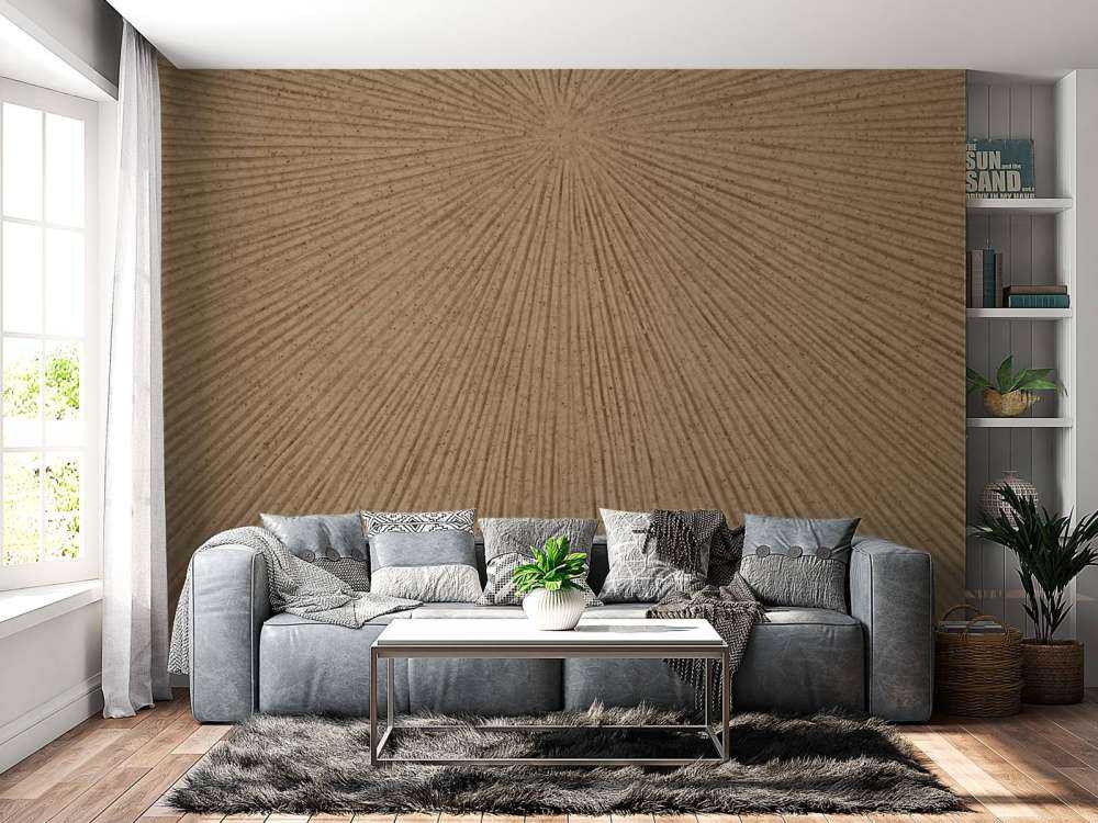 Structuur met lijnen in goud bruin