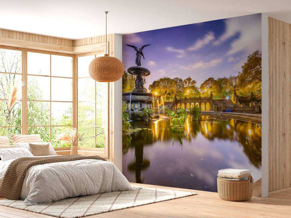 Bethesda Terrace en Fountain in Central Park