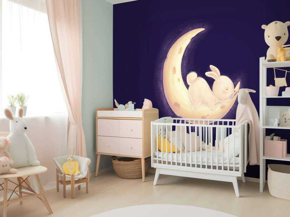 Konijntje op de maan