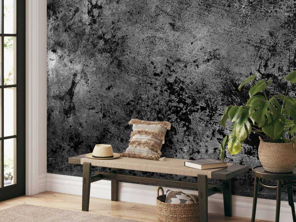 Donkere muur met textuur