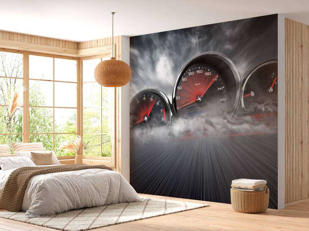 Kilometertellers design