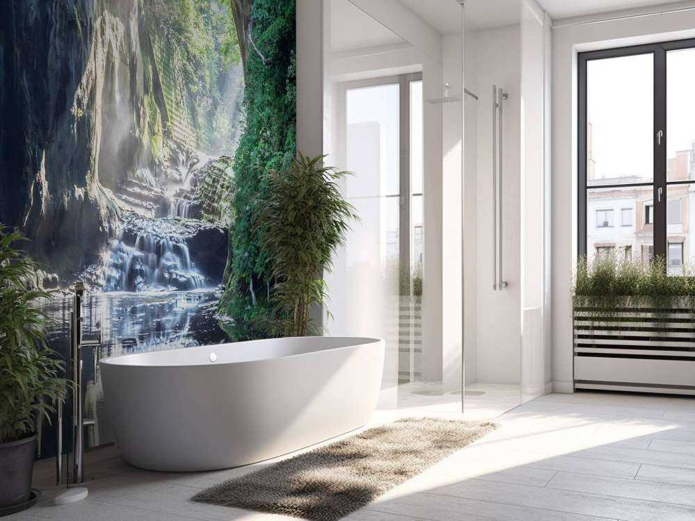 Opening in een regenwoud