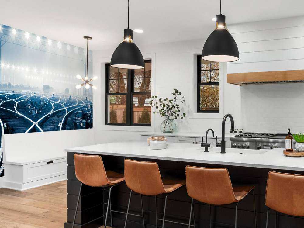 Verlichte spoorwissels