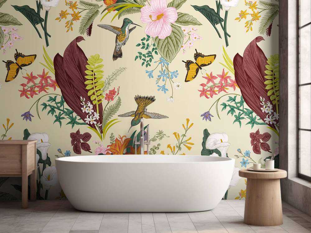 Leven in de lente print