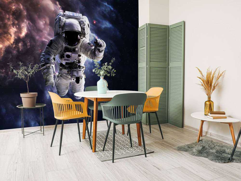 Astronaut in de ruimte