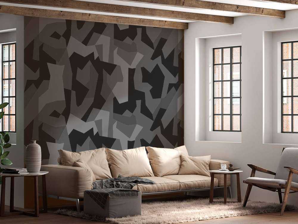 Grijs patroon, donker