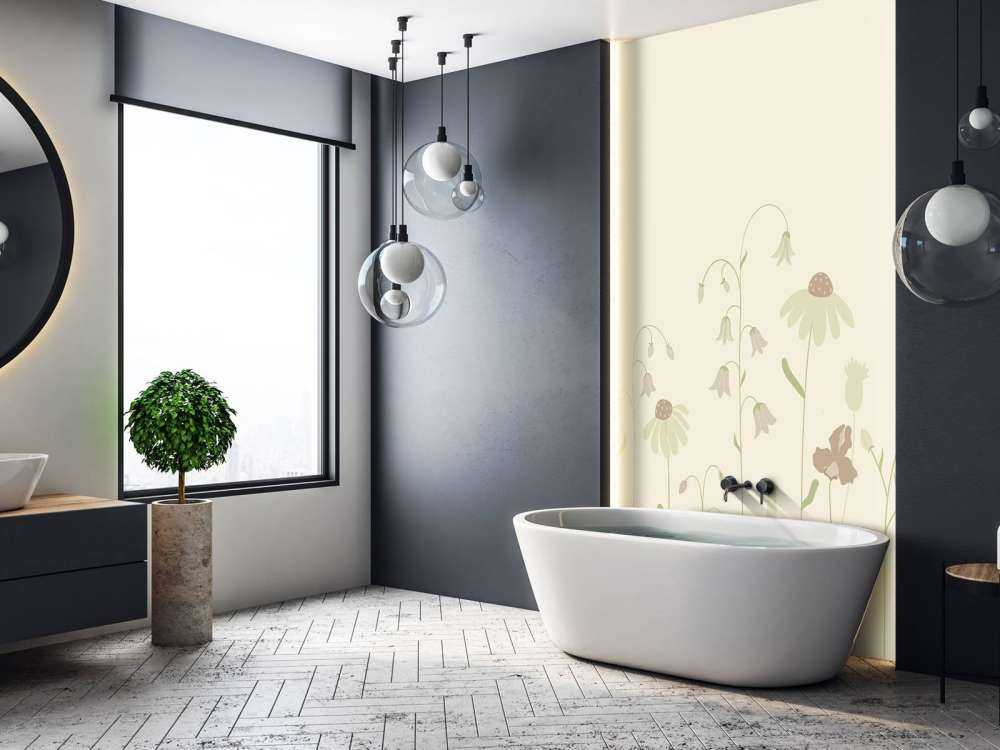 Bloemenveld hoog zand met oud roze