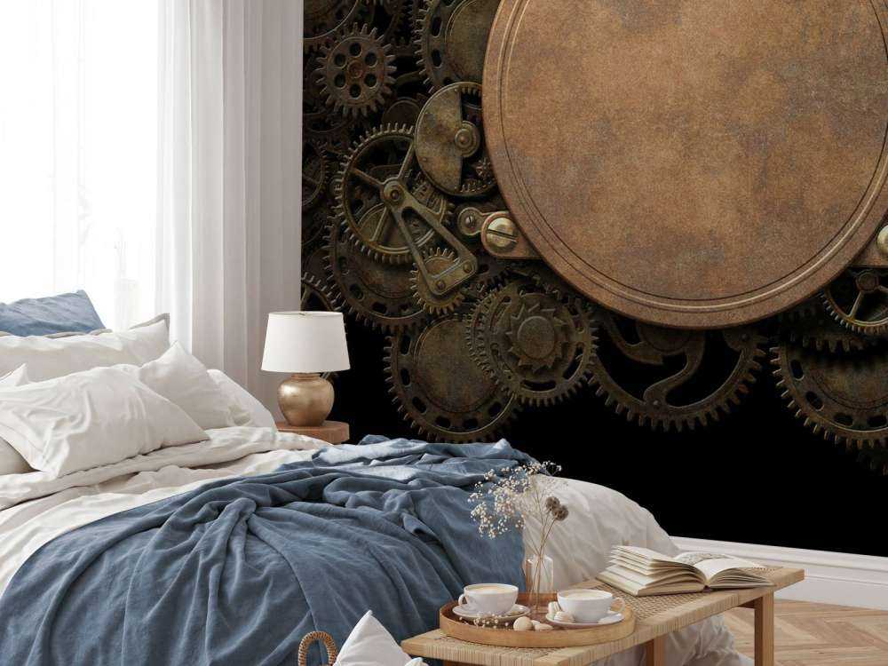 Koperen klokmechanisme