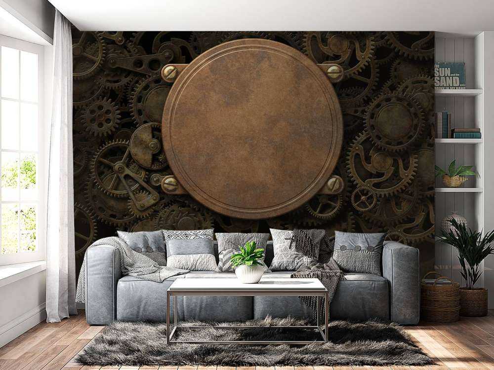 Koperen klokmechanisme