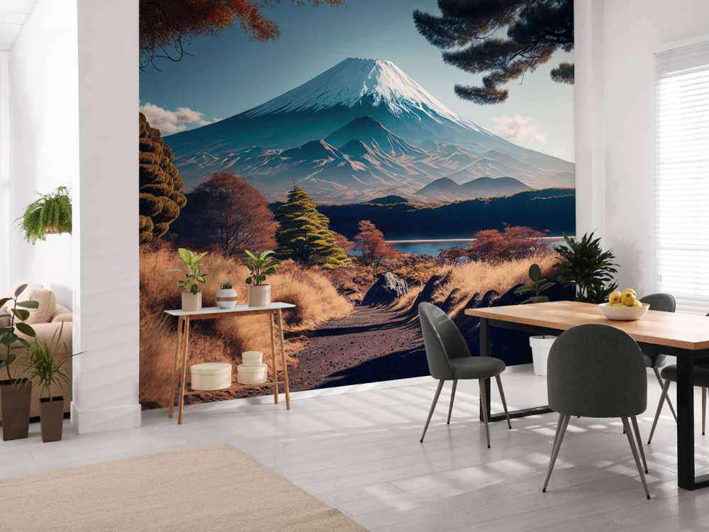 Fuji berg uitzicht